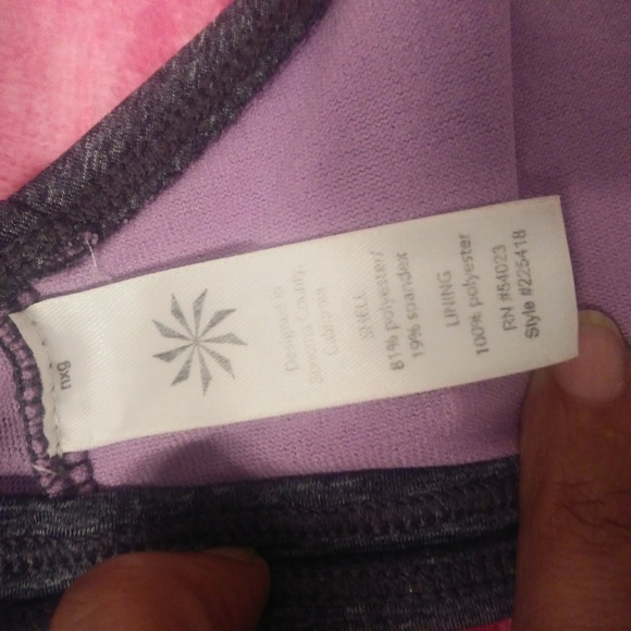 Athleta halter top sports bra nwot - Picture 4 of 4